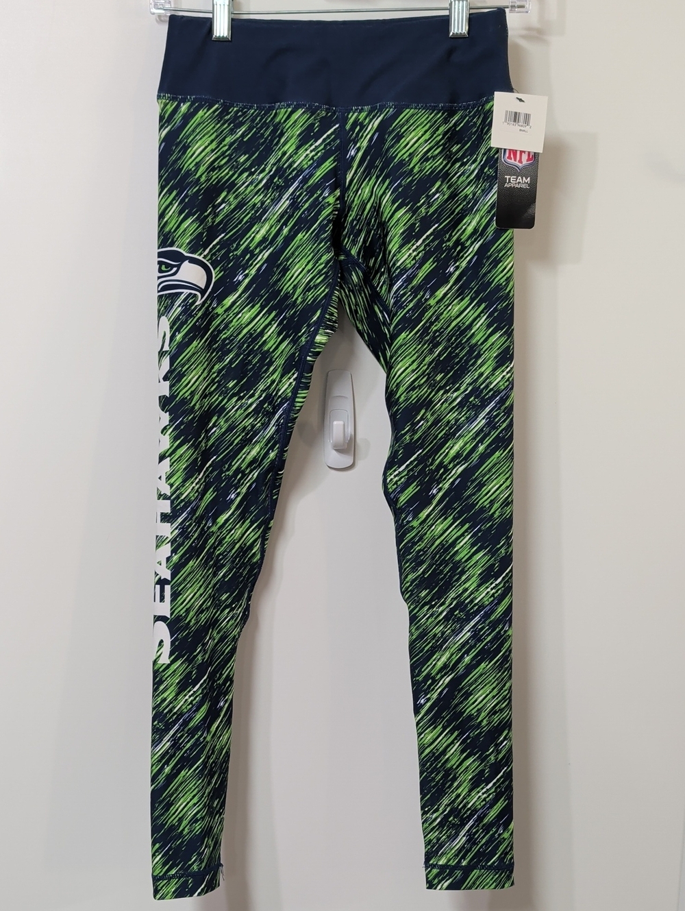 NFL Team Apparel Seattle Seahawks Mid-Rise Graphic Leggings Size Small